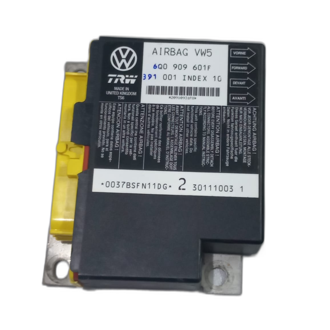 Módulo Airbag Vw Polo 6Q0909601F C/ Reset